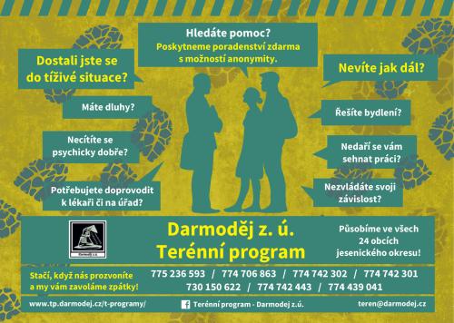 služby Terénního programu Darmoděj z.ú. 1