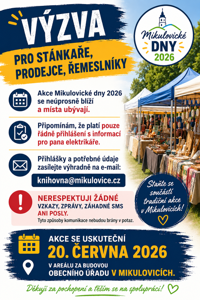 Mikulovické dny 2026 1